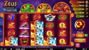 Zeus God of Thunder Slot by WMS  